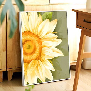 【クーポン利用で10%OFF】送料無料 数字油絵 人気オリジナルデザイン 父の日 油絵塗り絵 フレーム付 風景 花 ひまわり ボトルシップ 大人の塗り絵 風景画 数字塗り絵 40x50cm 数字絵 ギフト 絵