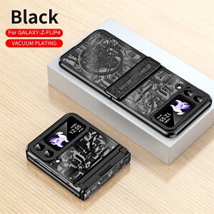 �������� Galaxy Z Flip6�P�[�X ���F �P�[�X �N���A �G�A�o�b�O �Ռ��z�� �y�� �J�b�R���� �I�V���� ���킢�� �܂肽���݌^ Z Flip6 Z Flip5 �J�o�[