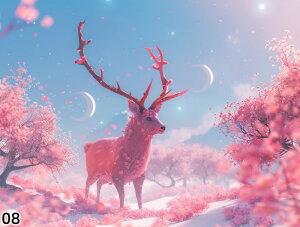 送料無料 刺繍キット 5Dダイヤモンドアート キット ビーズ刺繍 トナカイ 鹿 初心者 5Dダイヤモンド ペインティングインテリア 趣味 ハンドメイド クロスステッチ ダイアモンドアート図案 壁