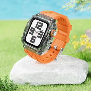 �y10%OFF�N�[�|���z�z���z��������Apple Watch 8 45MM Apple Watch 45mm 44mm �o���h Apple Watch �o���h ��̌^ �o���h PC�P�[�X+TPU�f�ސ� ��̌^ �A�b�v���E�H�b�`�o���h �Ή� Series 9/8/7/SE2/SE/6/5/4 �ϏՌ� �j��