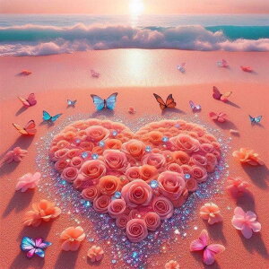 【24-31日!16%OFFクーポン配布中】送料無料 刺繍キット 5D 風景 ダイヤモンドアート キット ビーズ刺繍 フル ダイヤモンドペインティングインテリア 趣味 ハンドメイド クロスステッチ ダイア