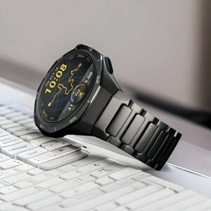 【10%OFFクーポン配布中】送料無料 huawei watch gt5 pro 46mm 交換バンド チタン製 チタンバンド huawei watch gt5 pro 46mm ベルト 取付簡単 ファーウェイ ウォッチ gt5 pro バンド しゃれ 腕時計ベルト ビジ