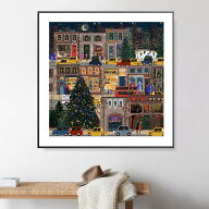 【1-11日！クーポン利用で15%OFF】送料無料 刺繍キット 5D 大型 クリスマス ダイヤモンドアート キット …