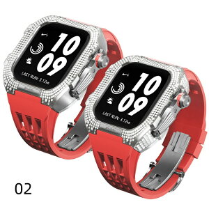 �y11-20���I�N�[�|�����p��15%OFF�z�������� Apple Watch 9 Apple Watch 8 Apple Watch se 44mm �o���h Apple Watch�̉��� �I�[���C�������o���h �C���T�[�g�h���� Apple Watch ���񂼂��ق��V�F�� apple watch 8 45mm�o��