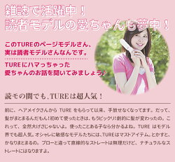 ハンディTRUE電動ヘアブラシブラック/ホワイト/ピンク【あす楽対応】