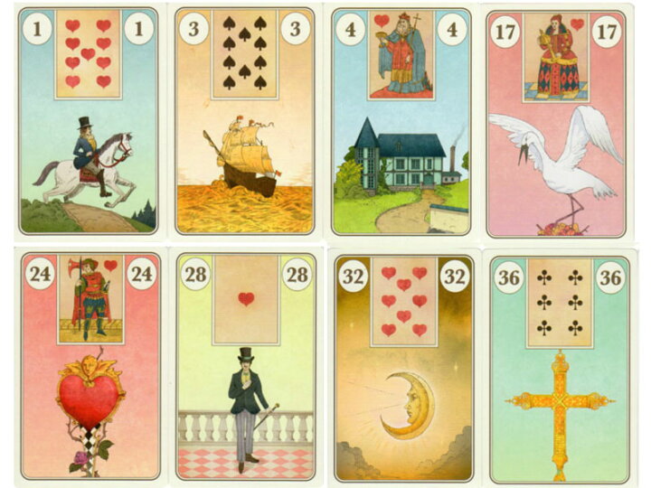 楽天市場】秘密のルノルマン・オラクル 鏡 リュウジ ルノルマン カード  