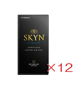 �y�܂Ƃߔ���/12�z�s�񃉃e�b�N�X SKYN EXTRA LUB �G�N�X�g�����u 10�� ×12��