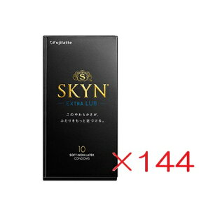 �y�P�[�X�̔�/144�z�s�񃉃e�b�N�X SKYN EXTRA LUB �G�N�X�g�����u 10�� ×144��