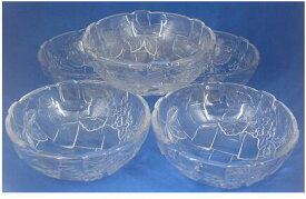 ガラス食器　SOGA製　小鉢（5個セット）在庫品のためワケあり*
