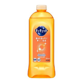 花王 キュキュット　オレンジの香り 詰替 370ml