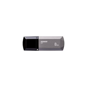 �y���[���ցz*ADTEC USB�t���b�V�������� 8GB �~�b�h�i�C�g�V���o�[ AD-UKTMS8G-U2