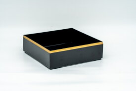 6.5寸校倉重箱　（内塗りなし）　本体　【ポジティブリスト対応】【お花見　運動会　お正月　おせち重　弁当　仕出し　結婚式　法事　テイクアウト　持ち帰り　容器】【日本製】