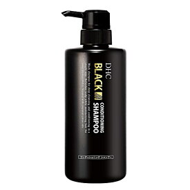 DHC ブラック コンディショニングシャンプー 480ml ポンプ付き ヘアケア