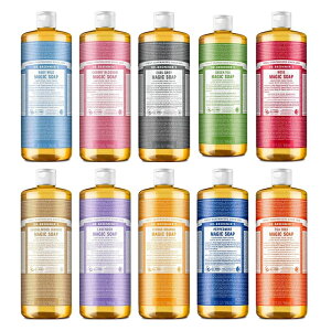 1個 / 2個 ドクターブロナー Dr.Bronner's マジック ソープ 946mL 液体 オールインワンソープ