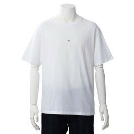 A.P.C. アーペーセー Tシャツ 半袖 メンズ ティーシャツ APC T-SHIRT KYLE H26929 COEIO AAB ホワイト サイズS