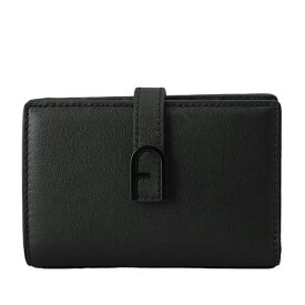 フルラ 財布 レディース 二つ折り財布 フロー エム コンパクトウォレット WP00401 BX2045 O6000 ブラック