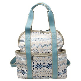 レスポートサック リュックサック LESPORTSAC レスポ DOUBLE TROUBLE BACKPACK 2442 E775 COZY FAIRISLE コージーフェアアイル