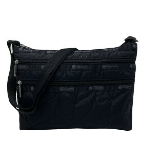 レスポートサック バッグ ミニショルダーバッグ LESPORTSAC レスポ QUINN BAG 3352 E844 BRAIDED DEBOSS BLACK ブレイデッドデボス ブラック