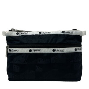 X|[gTbN |[`  Nb`obO fB[X LESPORTSAC X| RXeBbNNb` 7105 E946 SUMMIT JACQUARD BLACK T~bgWK[hubN  傫߃|[`