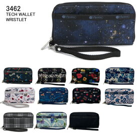 レスポートサック 財布 ラウンドファスナー長財布 3462 LESPORTSAC TECH WALLET WRISTLET 3462