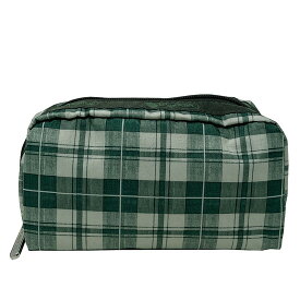 【ネコポス可】レスポートサック ポーチ LESPORTSAC レクタンギュラーコスメティック 6511 U291 AUTUMN GREEN CHECK オータムグリーンチェック