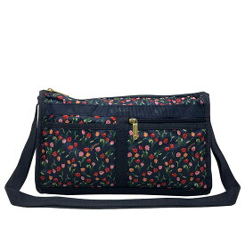 レスポートサック ショルダーバッグ レディース 斜めがけ LESPORTSAC DELUXE SHOULDER SATCHEL 7519 U229 TULIP GARDEN チューリップガーデン