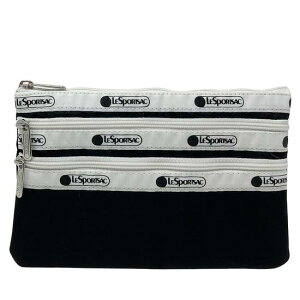 ���X�|�[�g�T�b�N �|�[�` �� LESPORTSAC ���X�| 3-ZIP COSMETIC 7158 E849 SPECTATOR BLACK �X�y�N�e�C�^�[�u���b�N