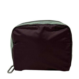 X|[gTbN X| |[` LESPORTSAC SQ ESSENTIAL COSMETIC 2264 LC72 PW BURGUNDY C1