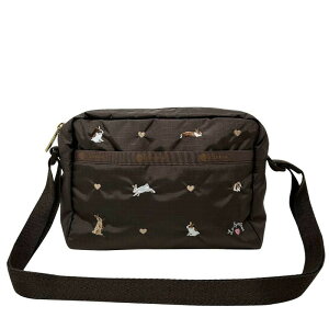 ���X�|�[�g�T�b�N �~�j�V�����_�[�o�b�O LESPORTSAC DANIELLA CROSSBODY 2434 HD84 BUNNY EMBROIDERY �o�j�[�G���u���C�_���[ ������ �n�[�g�h�J