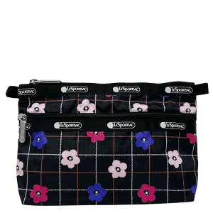 X|[gTbN |[` LESPORTSAC Cosmetic Clutch fB[X 7105 HA75 FLORAL PLAID t[vCh