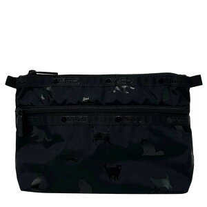 X|[gTbN |[` LESPORTSAC Cosmetic Clutch fB[X 7105 HD45 BLACK CATS ubNLbc L lR