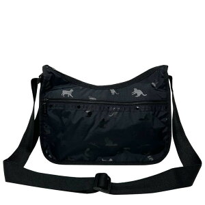 ���X�|�[�g�T�b�N �V�����_�[�o�b�O �L �΂߂��� ���f�B�[�X LESPORTSAC CLASSIC HOBO 7520 HD45 BLACK CATS �u���b�N�L���b�c �l�R
