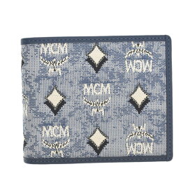 MCM 財布 札入れ エムシーエム MXSCATA01 ブルー