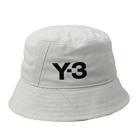 Y-3 YOHJI YAMAMOTO ワイスリー ハット メンズ 帽子 Y-3 BUCKET HAT IQ3396 TALC ホワイトグレー