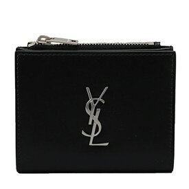 サンローラン Saint Laurent 二つ折り財布 メンズ レディース 財布 575726 0SX0E 1000 ブラック