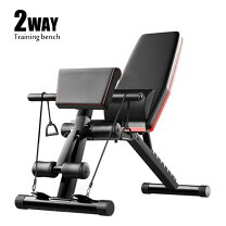 楽天市場】2way（プレスベンチ・トレーニングベンチ｜スポーツ器具 