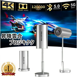 �v���W�F�N�^�[ ���^ �ƒ�p �����t�H�[�J�X 4K�Ή� �V�䓊�e HIFI���U Netflix YouTube Android TV 1080P �z�[���V�A�^�[ 5G wi-fi 6 �V�� �z�[���V�A�^�[ �q�� �� �R���p�N�g �����ڑ� Bluetooth 5.2 HDMI�P�[�u