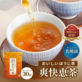 ダイエットサポート茶*【爽快恵茶 1包5g×30包】ほうじ茶 ドッサリ茶 スッキリ茶 健康茶 乳酸菌EC-12 ブラジル酵素 ブラックジンジャー ローズヒップ 温活 ティーパック 爽快便利なお茶 宅配便秘密配送 宅配便通知あり *ダイエットをする方の栄養補給