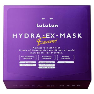 LuLuLun �������� �n�C�h��EX�}�X�N 28������ �p�b�N �t�F�C�X�p�b�N �V�[�g�}�X�N �� �ێ� �ь� ��e��