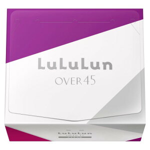 LuLuLun �������� OVER45 �A�C���X�u���[ (���𖾂邭����, ���邨����^����) 32���� �p�b�N �t�F�C�X�p�b�N �V�[�g�}�X�N ��e�� �f�C���[�ێ�