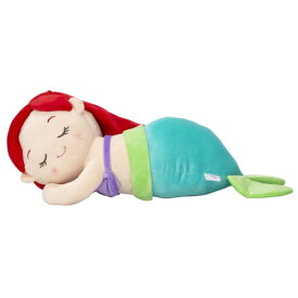 MORIPiLO アリエル 抱き枕 ディズニー すやすや添い寝枕 (M) 約45cm 肌にやさしいマイクロ生地 グッズ ぬいぐるみ 大きい グリーン Disney まくらのモリシタ