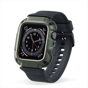 �G���R�� Apple Watch 44mm �o���h�P�[�X NESTOUT WALK �J�[�L AW-20MBCNESTKH