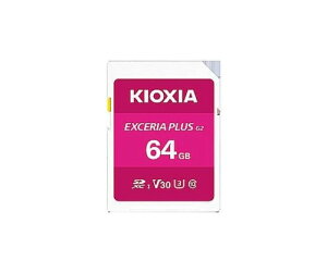 KIOXIA SDXC�J�[�h EXCERIA PLUS �G�N�Z���A�v���X �s���N KSDH-B064G [Class10 /64GB] KSDHB064G
