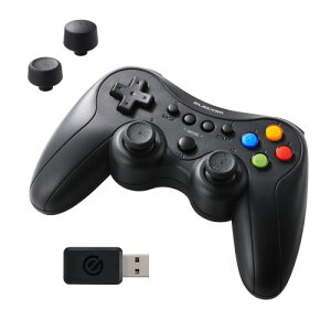 �G���R�� �Q�[���p�b�h �����E�L�� XInput DirectInput PS�n�z�u FPS�����d�l �[�d�� 13�{�^�� �u���b�N JC-GP50SVBK