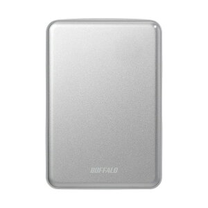 BUFFALO USB3.1(Gen.1)�Ή� �A���~�f�ޔ��^�|�[�^�u��HDD 2TB �V���o�[ HD-PUS2.0U3-SVD