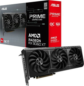 ASUS AMD Radeon RX 9060 XT �r�f�I�J�[�h 16GB GDDR6 OC�G�f�B�V���� PRIME-RX9060XT-O16G �����i