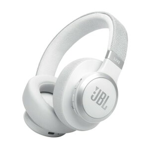 JBL LIVE 770 NC �n�C�u���b�h�m�C�Y�L�����Z�����O/Bluetooth�Ή�/�}���`�|�C���g/�A�v���Ή�/�I�[�o�[�C���[�w�b�h�z��/�z���C�g/JBLLIVE770NCWHT