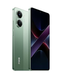 Xiaomi POCO X7 Pro 8GB+256GB ���{��� Sim�t���[ �X�}�[�g�t�H�� 90W�n�C�p�[�`���[�W 120Hz �L�@EL�f�B�X�v���C IP68�h�o�E�h�� docomo/au/SoftBank/Rakuten Mobile ����Ή� �O���[��