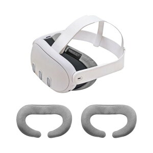 Meta Quest 3�pVR�J�o�[ - �􂦂�q���I�ȃR�b�g���J�o�[(�_�[�N�O���[�A2��)�B