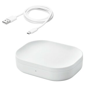 �G���R�� ELECOM ���C�����X�[�d�� Qi�F�� 5W ��� Airpods�p�g���[�t�� �u�������[�d �P�[�u��(1m)�t�� AirPods/AirPods Pro/���̑� ���C�����X�C���z�� �Ή� �z���C�g W-QAV01WH